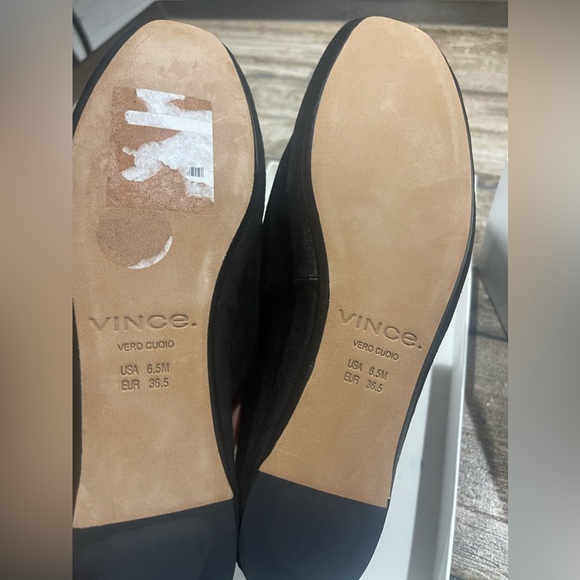 🖤VINCE Clark Suede Paz Venetian Loafer Flats Women’s Size 6.5M 🖤 - Picture 5 of 10